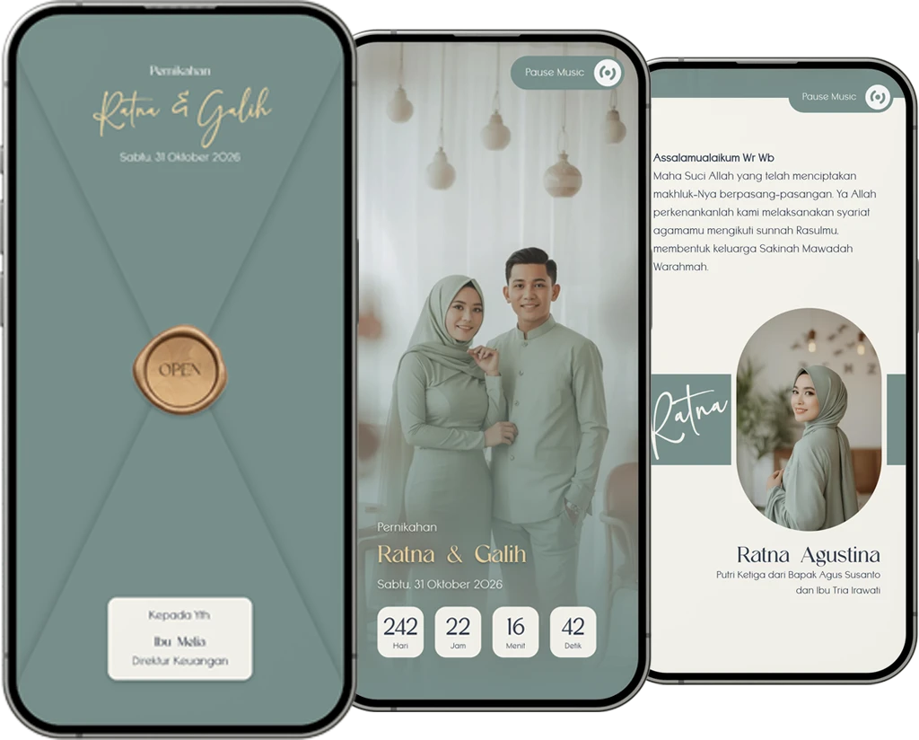 Harga Undangan Website Envita